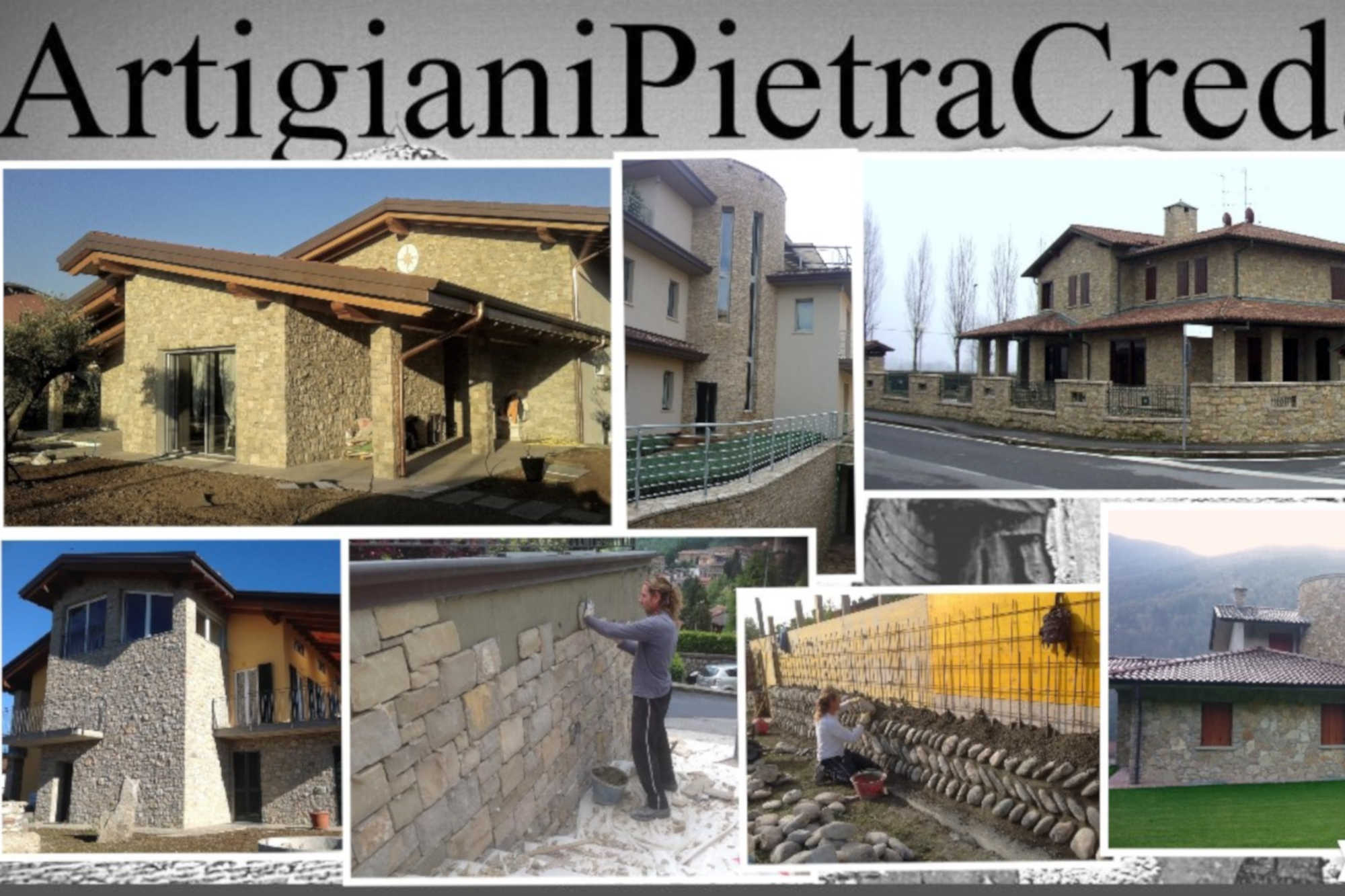 ArtigianiPietraCredaro - Rivestimenti in Pietra Naturale per ville ed abitazioni