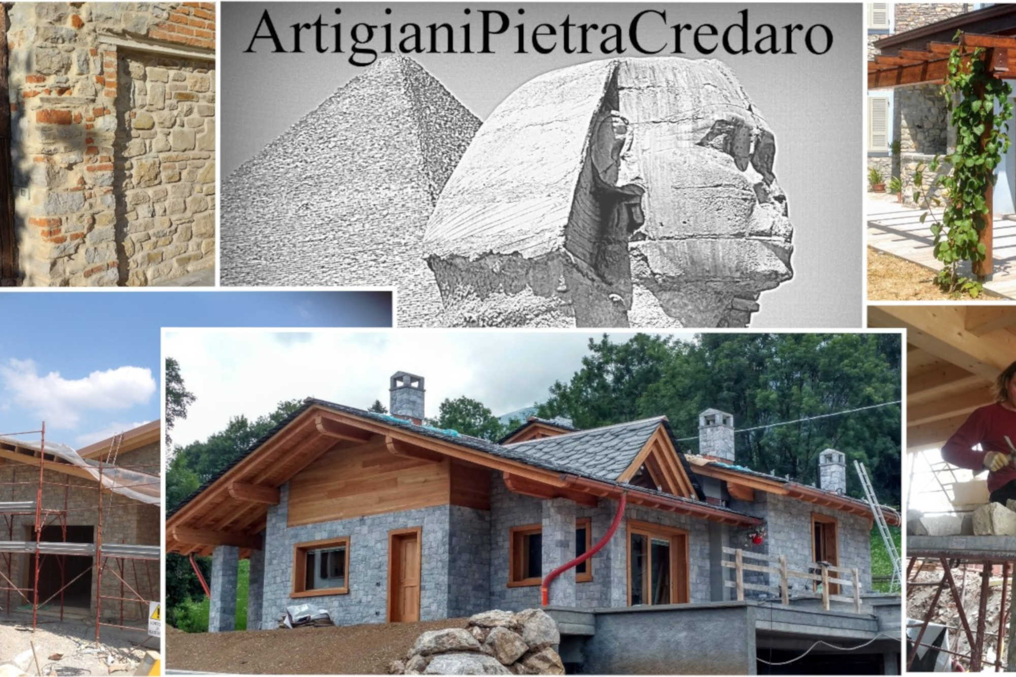 ArtigianiPietraCredaro - Rivestimenti in Pietra Naturale per ville ed abitazioni