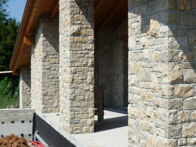 Rivestimento pilastri in Pietra di Credaro